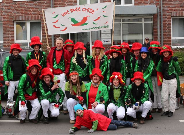 [Gruppenfoto Hot Rott Chilis]